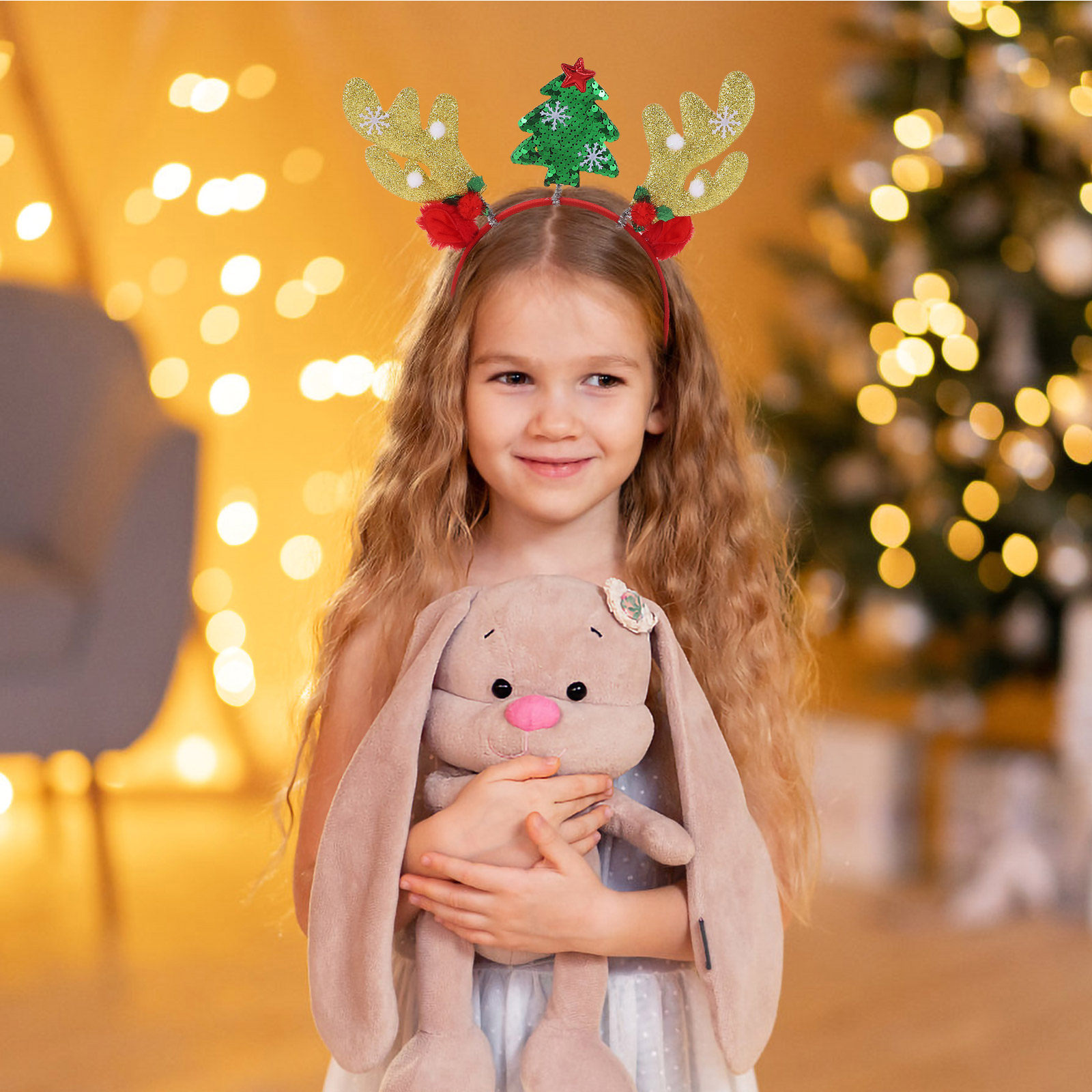 Reindeer Antlers Headband - 2 шт. милых повязок на голову