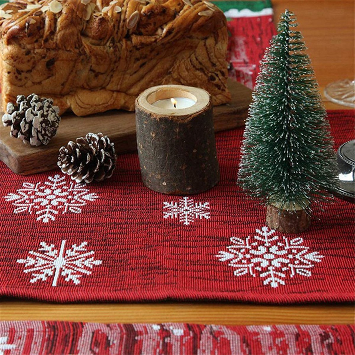 Christmas Table Runner - ABDD HOT Рождественская дорожка на стол,