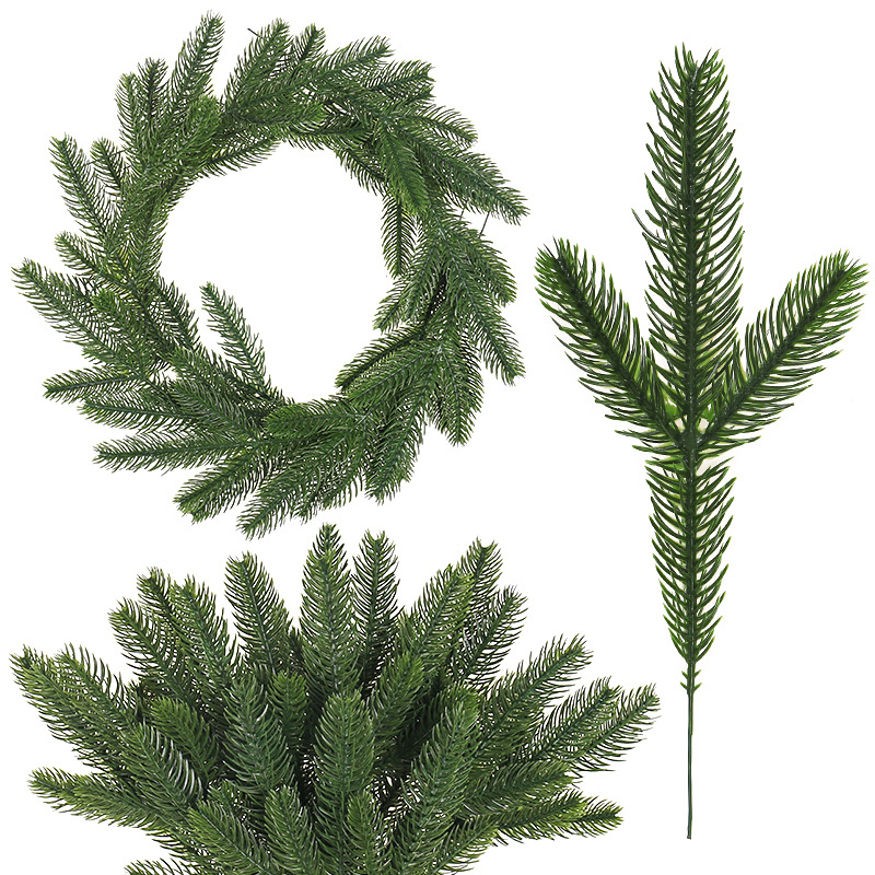 Искусственные сосновые ветки,  – обзор и цена Christmas Wreath Fake