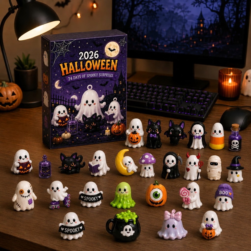 Адвент-календарь на Хэллоуин 2 – обзор и цена Advent Calendar Gift