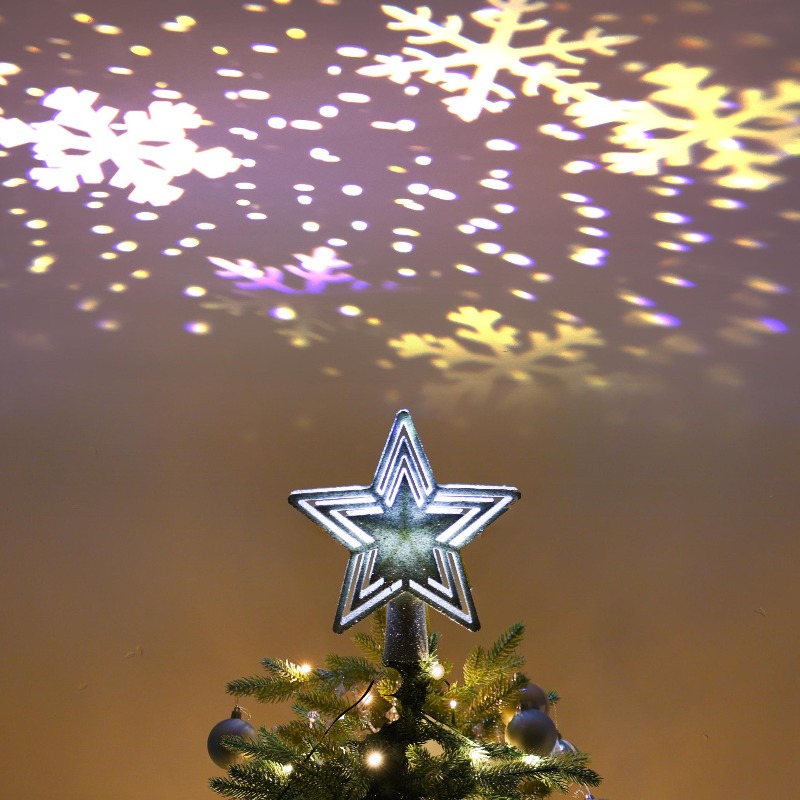 Светодиодный проекционный топп – обзор и цена Star Tree Topper