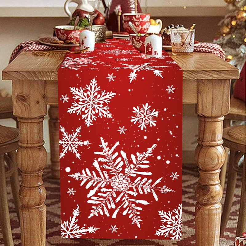 Веселая рождественская скатерт – обзор и цена Christmas Table Runner