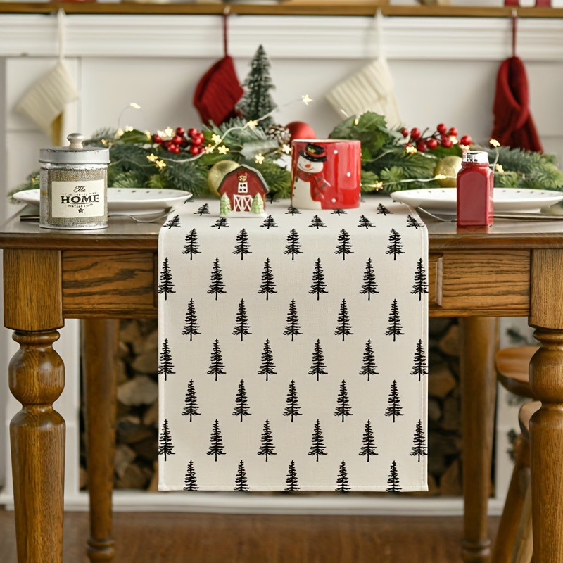 Простая рождественская елка, д – обзор и цена Christmas Table Runner