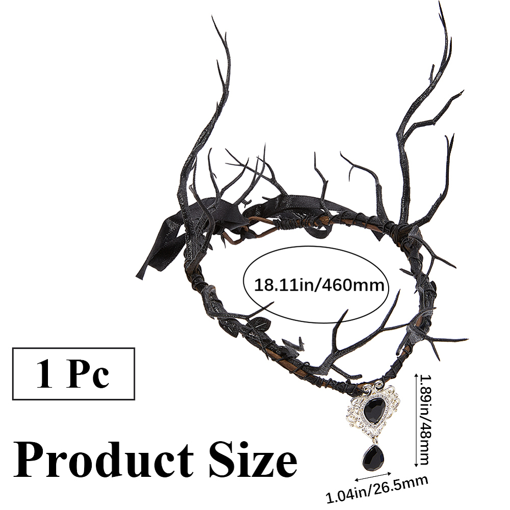 Чёрный сказочный головной убор – обзор и цена Reindeer Antlers Headband