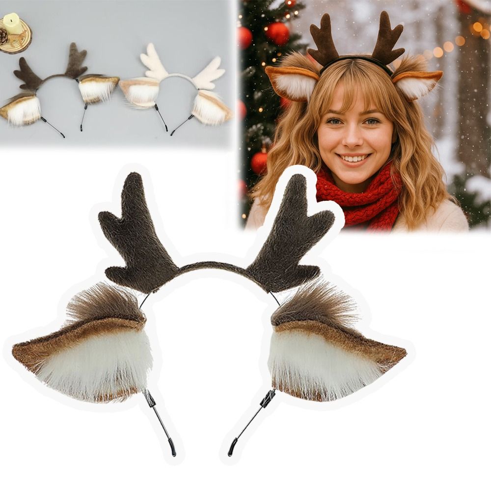 Оленьи уши, повязка на голову  – обзор и цена Reindeer Antlers Headband
