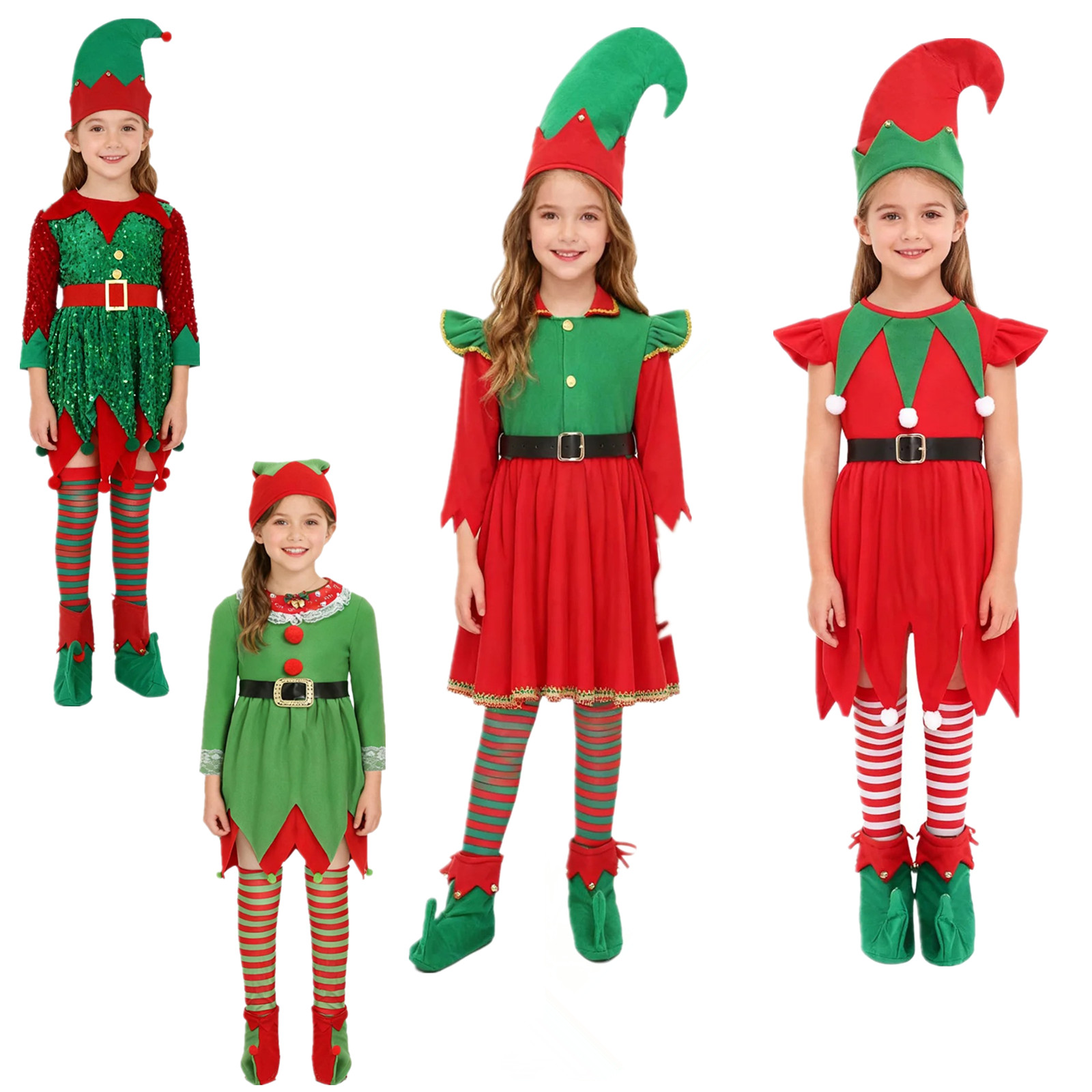 Рождественский костюм эльфа дл – обзор и цена Elf Costume Christmas