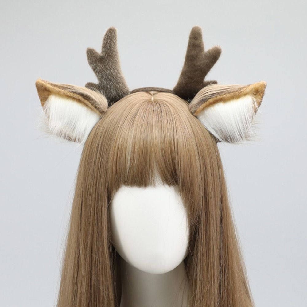 Унисекс оленьи уши повязка на  – обзор и цена Reindeer Antlers Headband