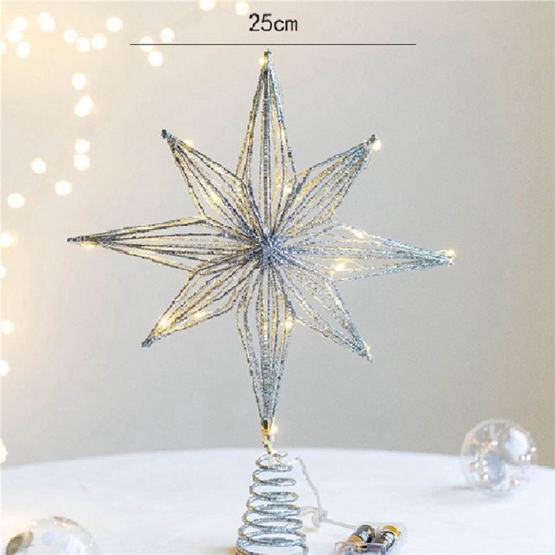 ABXF-2X Топперы для рождествен – обзор и цена Star Tree Topper