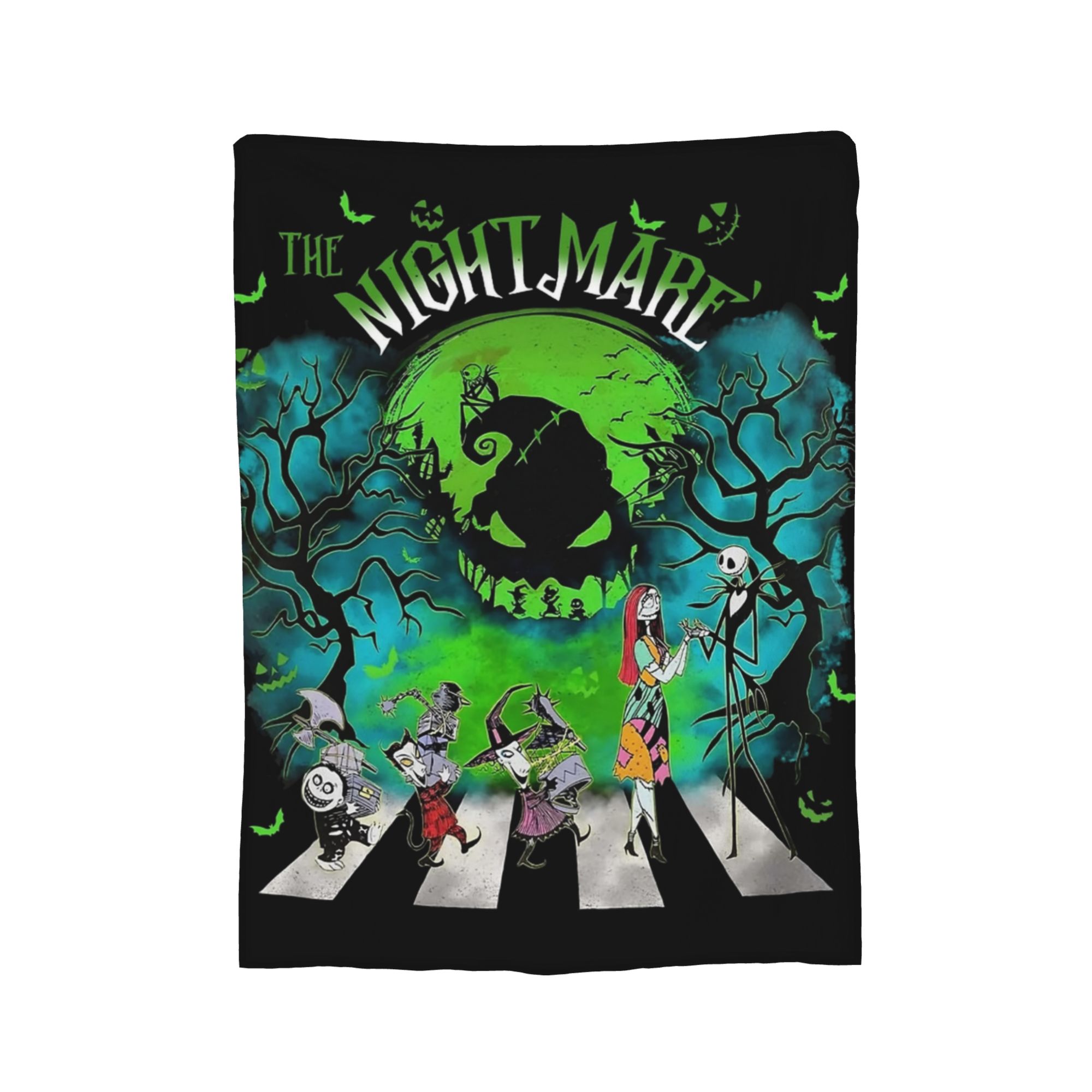Фланелевый плед «Оуиги Буги Мэ – обзор и цена Christmas Throw Blanket